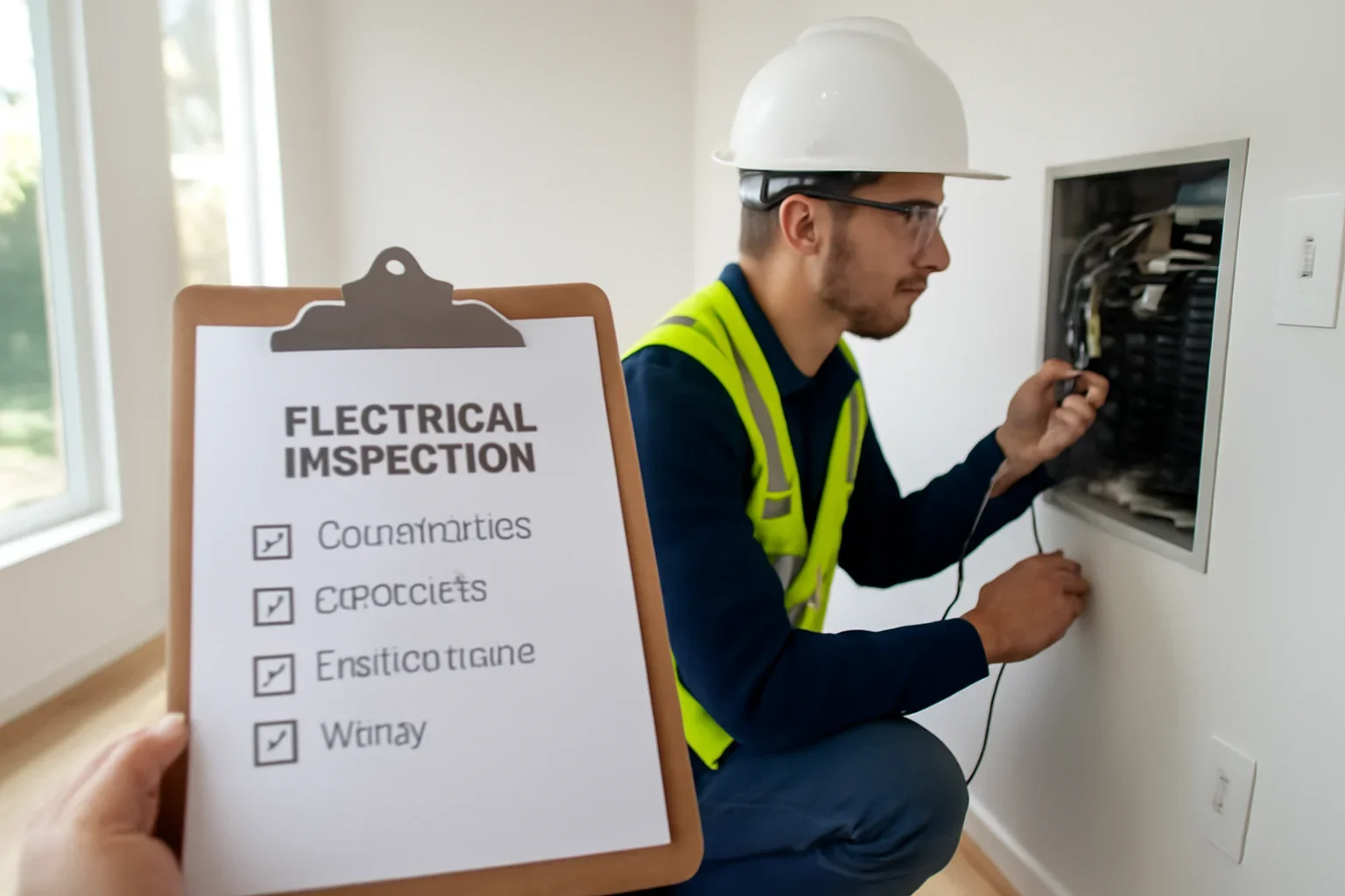 Editorial image illustrating Electrical Inspection Checklist for Victoria Home Buyers