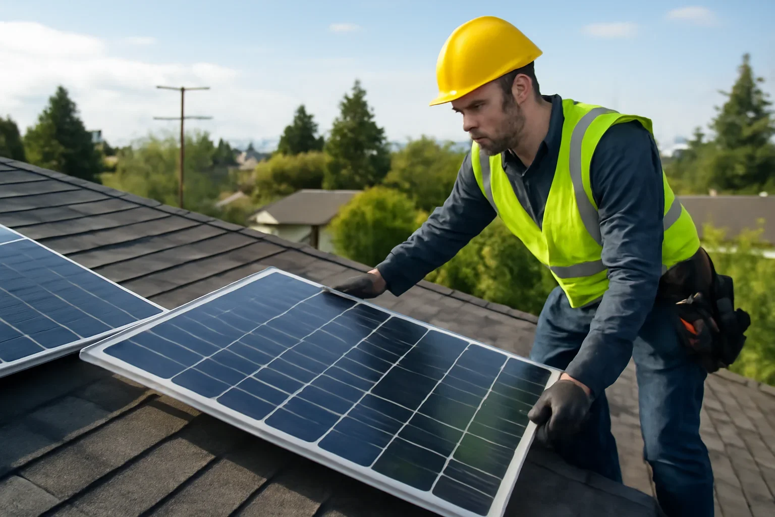 Editorial image illustrating Solar Panel Installation Cost in Victoria