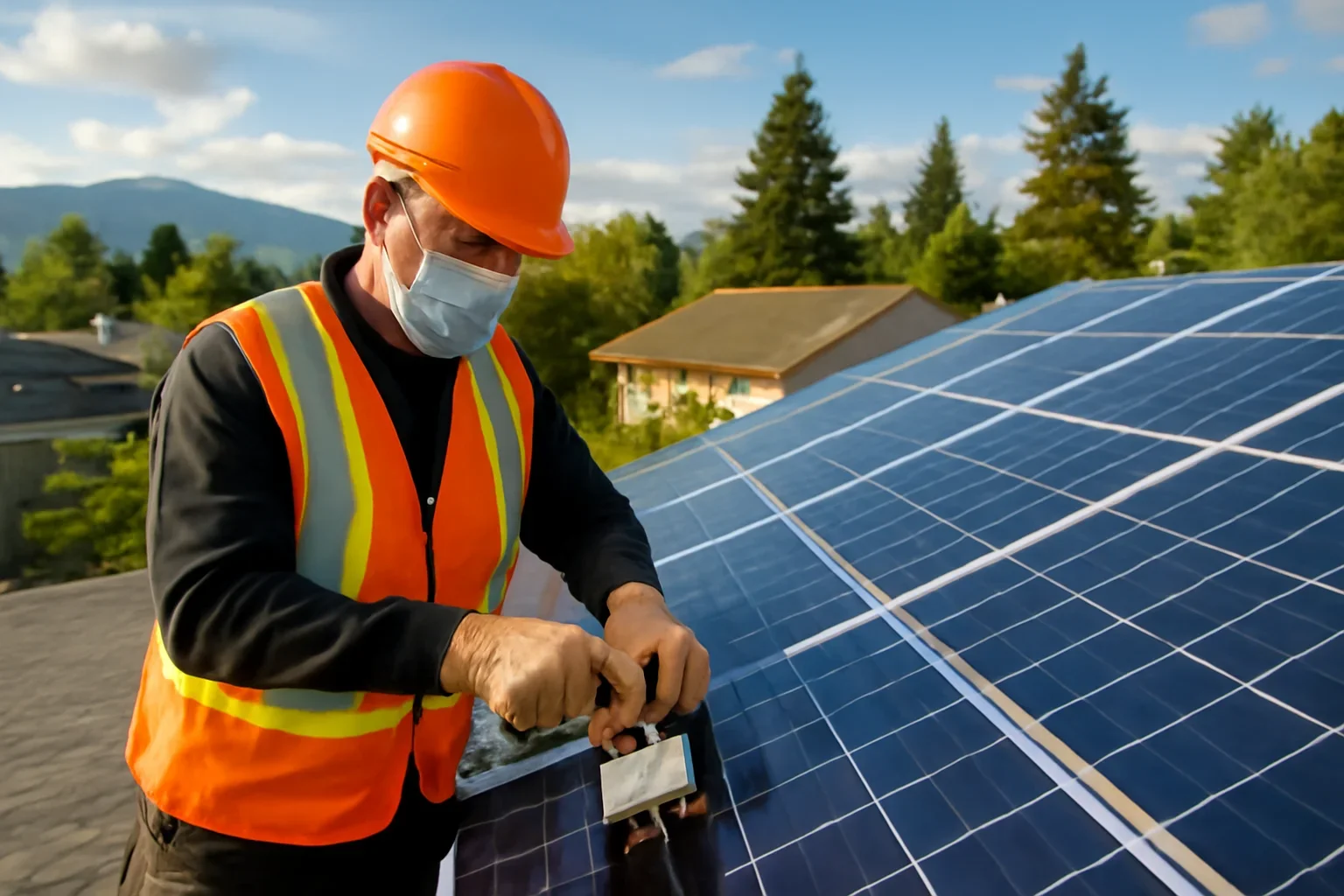 Editorial image illustrating Victoria Solar Panel Installation Guide