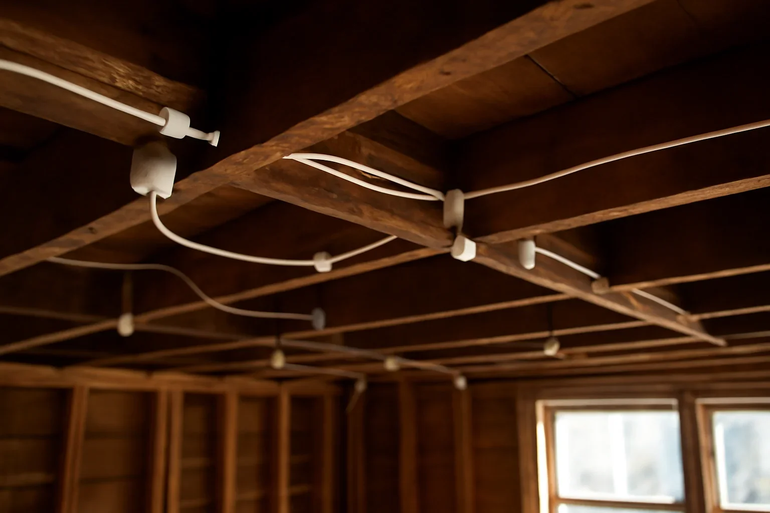 Editorial image illustrating Knob-and-Tube Wiring in Victoria